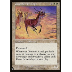Magic löskort: The List: Graceful Antelope