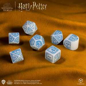 Harry Potter: Ravenclaw Modern Dice Set - White (7)
