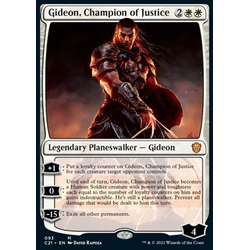 Magic Löskort: Commander: Strixhaven: Gideon, Champion of Justice