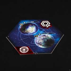 Laserox Command & Control Tokens for Twilight Imperium (Blue)