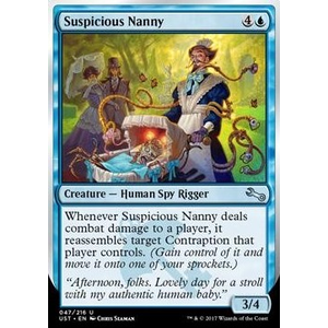 Magic löskort: Unstable: Suspicious Nanny
