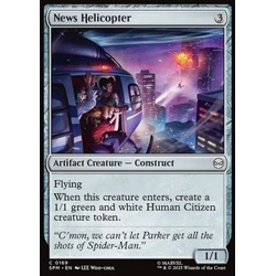 Magic löskort: Magic: the Gathering: Marvel's Spider-Man: News Helicopter