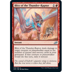 Magic löskort: Ikoria: Lair of Behemoths: Blitz of the Thunder-Raptor