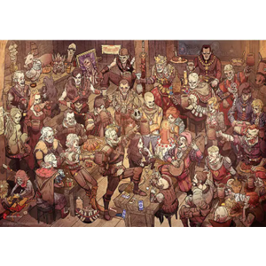 The Witcher Birthday Puzzle (1000 pieces)