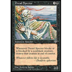 Magic löskort: Mirage: Dread Specter