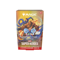 Magic The Gathering: Marvel Super Heroes Collector's Commander Deck - Fantastic Four