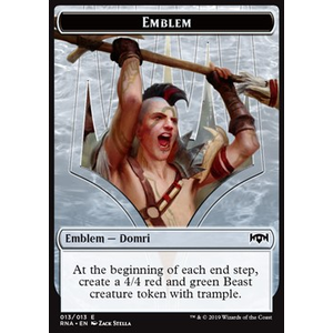 Magic löskort: Ravnica Allegiance: Emblem Domri, Chaos Bringer