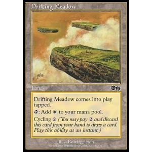 Magic löskort: Urza's Saga: Drifting Meadow