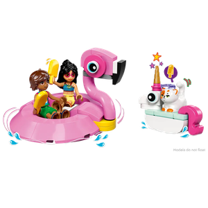 LEGO Poolparty med Enhörning och Flamingo 42658