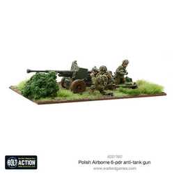 Polish Airborne 6-pdr anti-tank gun