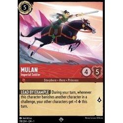 Lorcana Löskort: The First Chapter: Mulan - Imperial Soldier