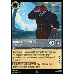 Lorcana Löskort: Azurite Sea: Cobra Bubbles - Former CIA
