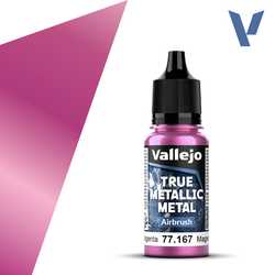 Vallejo True Metallic Metal: Crimson Magenta (Airbrush) (18ml)