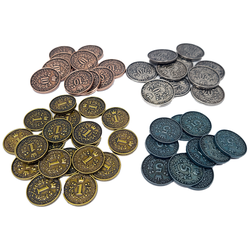 Rococo Deluxe: Metal Coins (50 st)