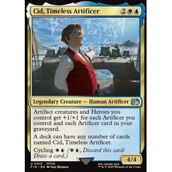 Magic löskort: Magic: The Gathering - FINAL FANTASY: Cid, Timeless Artificer (alternative art) (Foil)
