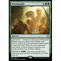 Magic löskort: Commander: Phyrexia: All Will Be One: Wurmquake