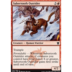 Magic löskort: Dragons of Tarkir: Sabertooth Outrider