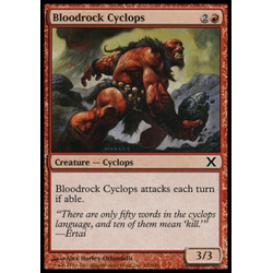 Magic löskort: 10th Edition: Bloodrock Cyclops