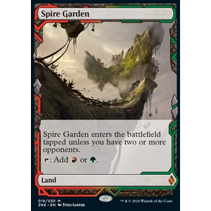 Magic löskort: Zendikar Rising Expeditions: Spire Garden