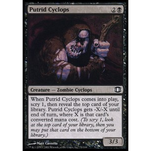 Magic löskort: Future Sight: Putrid Cyclops
