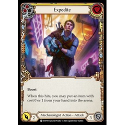 FaB Löskort: Bright Lights: Expedite (Yellow)