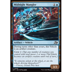 Magic löskort: Magic: Aetherdrift: Midnight Mangler (Foil)