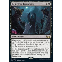 Magic löskort: Streets Of New Capenna: Cemetery Tampering