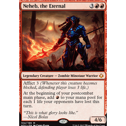 Magic löskort: Hour of Devastation: Neheb, the Eternal