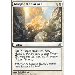 Magic löskort: Born of the Gods: Glimpse the Sun God