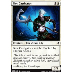 Magic löskort: Battle for Zendikar: Kor Castigator