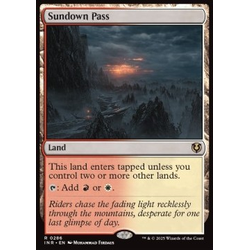 Magic löskort: Magic: Innistrad Remastered: Sundown Pass (Foil)