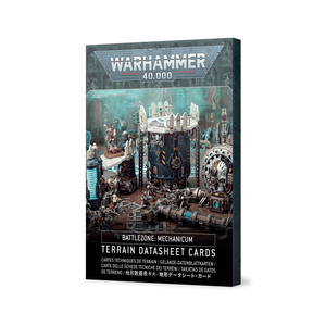 Warhammer 40K: Battlezone Mechanicum - Terrain Datasheet Cards
