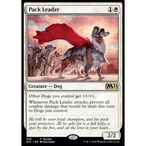 Magic löskort: Core Set 2021: Pack Leader (Promo) (Foil)