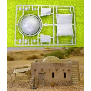 Accessory Frame for Mud Brick House