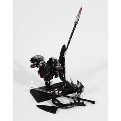 Dark Elves: General on Cold One (Metall)