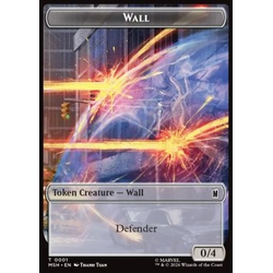Magic löskort: Marvel Super Heroes: Wall Token (C 0/3) // Alien Token (R 1/1)