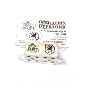 BattleDice 16mm D-Day - German 716th and 352nd Infantry Divisions (2st)