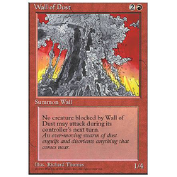 Magic löskort: 4th Edition: Wall of Dust