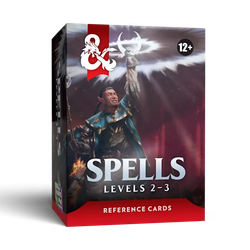 Dungeons & Dragons: Reference Cards - Spells: Levels 2-3