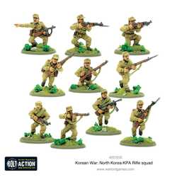 Bolt Action: Korean War: North Korean KPA Rifle Squad