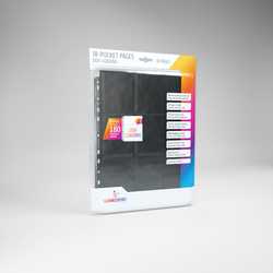 GameGenic 24-Pocket Sideloading Pages Black (10)