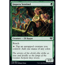 Magic löskort: Kaldheim: Jaspera Sentinel