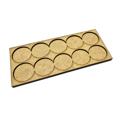HDF - MDF Tray Converter 25mm Round, 5x2