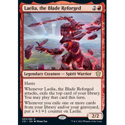 Magic Löskort: Commander: Strixhaven: Laelia, the Blade Reforged