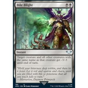 Magic löskort: Universes Beyond: Warhammer 40,000: Bile Blight