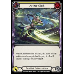 FaB Löskort: Dynasty: Aether Slash (Yellow) (Rainbow Foil)