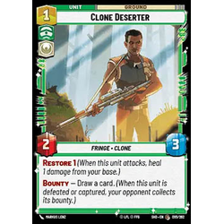 Star Wars: Unlimited Löskort: Shadows of the Galaxy: Clone Deserter