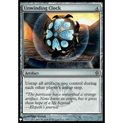 Magic löskort: The List: Unwinding Clock