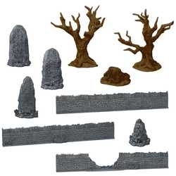 TerrainCrate: Kings of War Champions - Deluxe 3D Terrain Pack