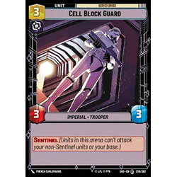 Star Wars: Unlimited Löskort: Shadows of the Galaxy: Cell Block Guard
